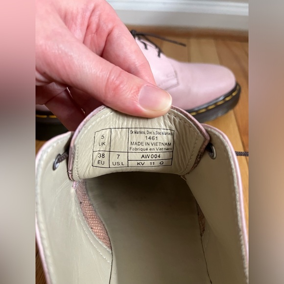 Dr. Martens 1461 Virginia Pink - Picture 7 of 7